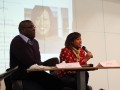 Daniel Taylor (Metro Design) and Charlene White (ITN)